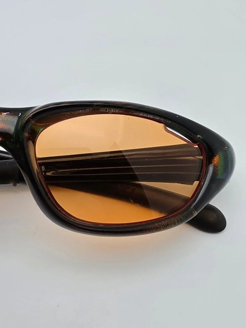 Dragon Alliance Rail Iridescent Alkaline Frame Bronze Lens Sunglasses USA 51mm